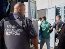 Traslado de internos en el Servicio Penitenciario provincial. Archivo