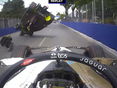 Espectacular accidente en la Fórmula E.