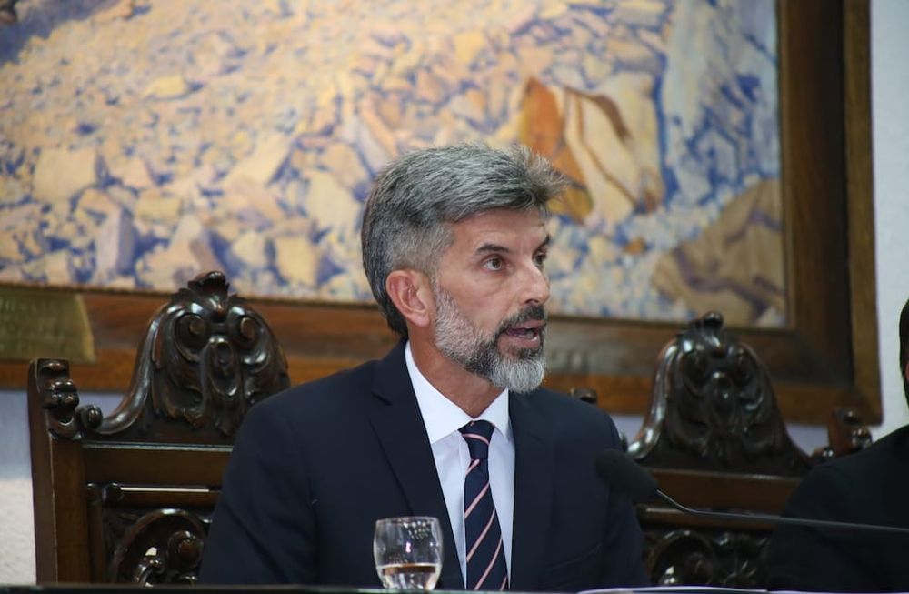 Ulpiano Suárez, intendente de la Ciudad de Mendoza.
