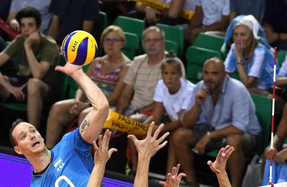 Argentina venció a Dominicana en el Mundial de Voleibol