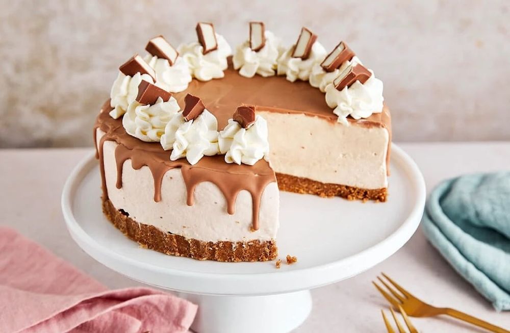 Este es el modo de hacer el mejor cheesecake de Kinder.