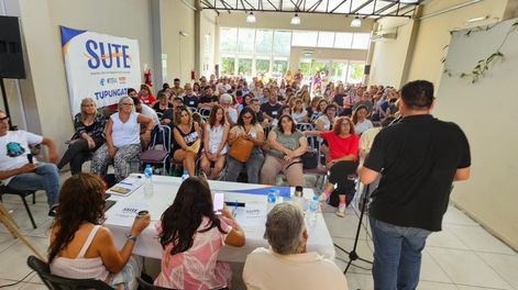El plenario del SUTE en Tupungato aprobó la última propuesta del Gobierno.