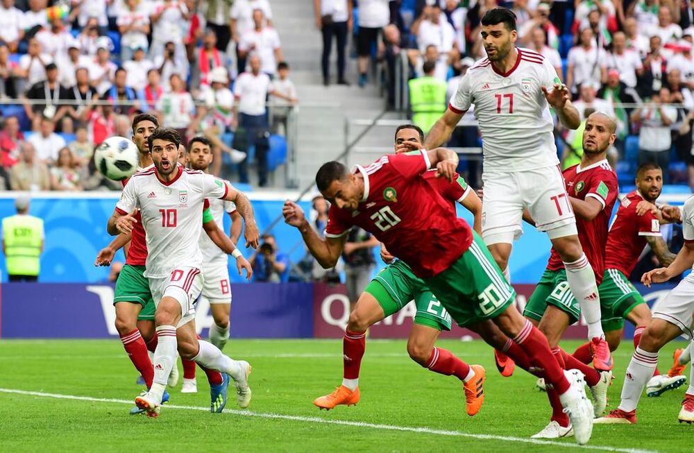 Agónica victoria de Irán frente a Marruecos
