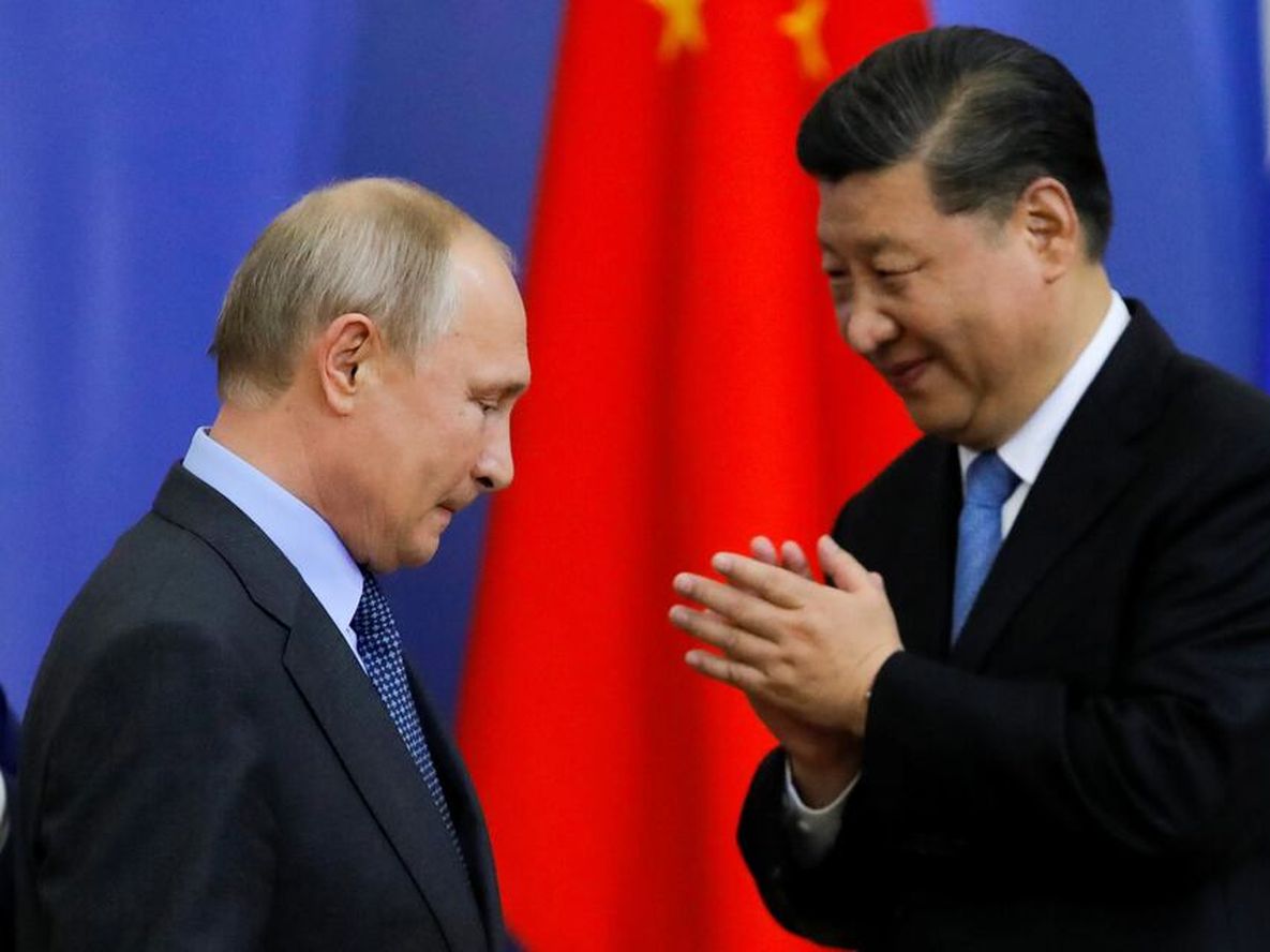 Los presidentes de Rusia y China, Vladimir Putin y Xi Jinping, respectivamente. Imagen de archivo.