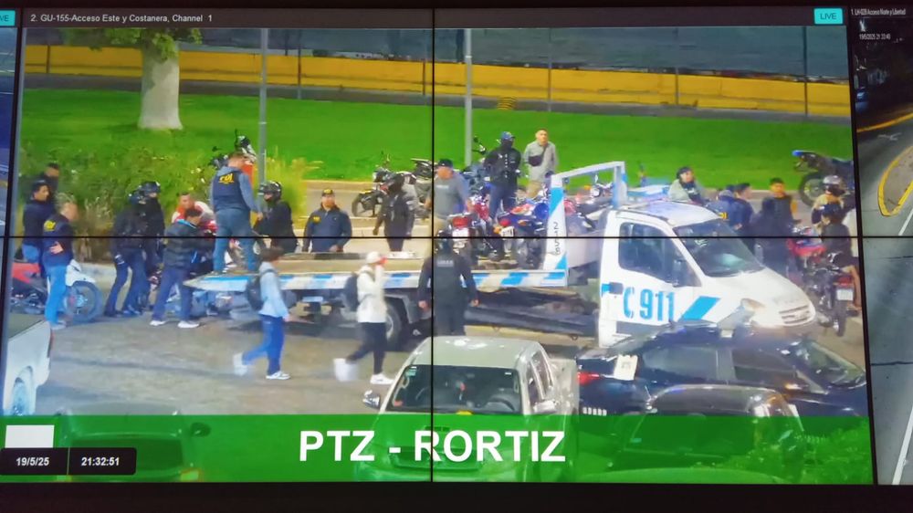 Una caravana de motociclistas se movilizó por el Acceso Norte. Una caravana de motociclistas se movilizó por el Acceso Norte.