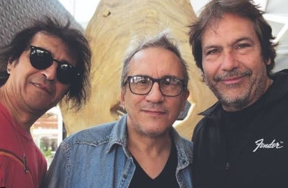 Los Enanitos Verdes en su formación actual, con Staiti, Cantero y Jota Morelli.
