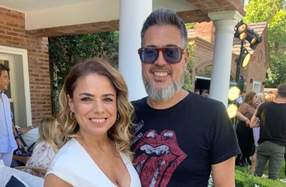 Marina Calabró y Rolando Barbano, los protagonistas de la polémica del fin de semana (Gentileza revista Gente).