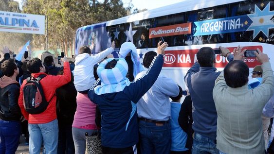 Los hinchas y el cariño de siempre