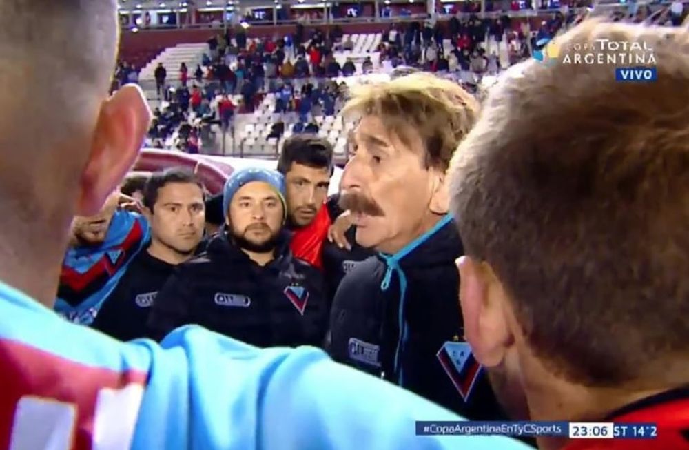 Para emocionarse: la arenga de Pablo Vico antes de eliminar a Independiente