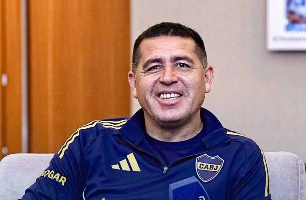 Juan Román Riquelme, presidente de Boca