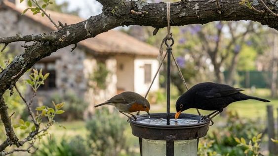 Septiembre es el mes en el que el jardín comienza a ser un refugio para distintas aves.