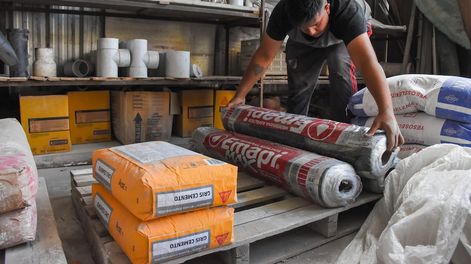 Faltantes y aumento en los materiales de construcción.foto: Mariana Villa / Los Andes