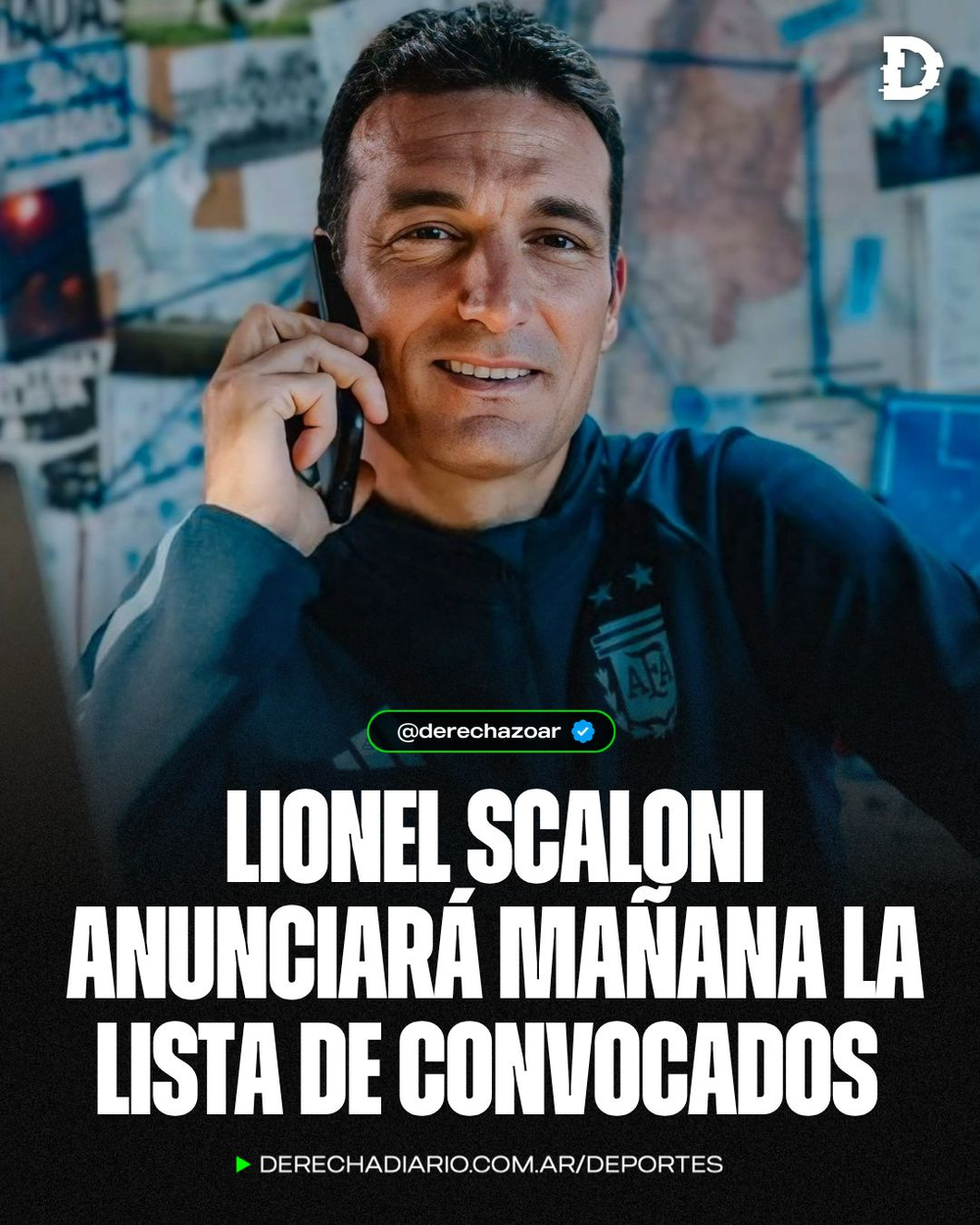 Lionel Scaloni dará en breve la lista de convocados de la Selección Argentina para el Mundial 2026. 
