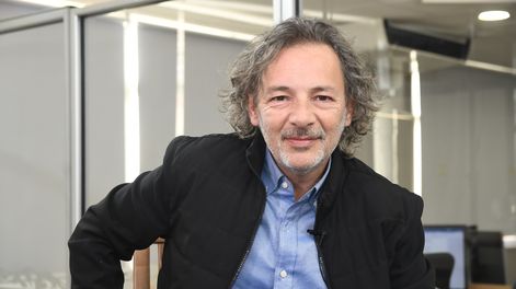 El actor Fabián Vena estuvo En La Cima.