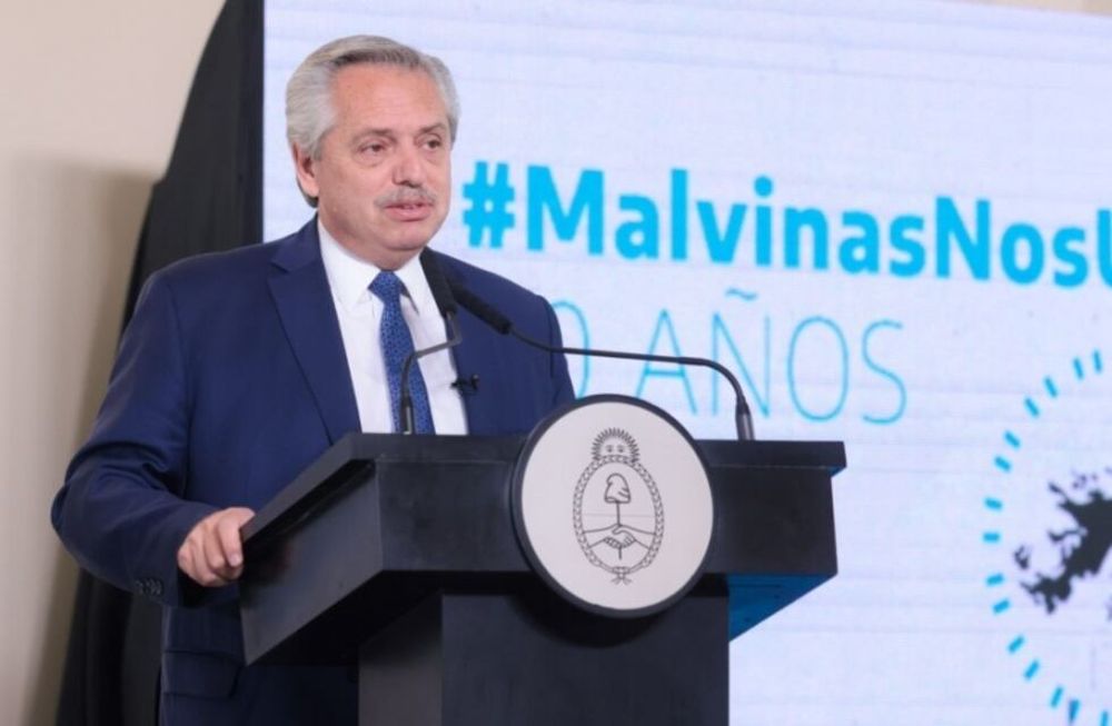 El mandatario nacional estuvo presente en el Palacio San Martín. Foto: Presidencia