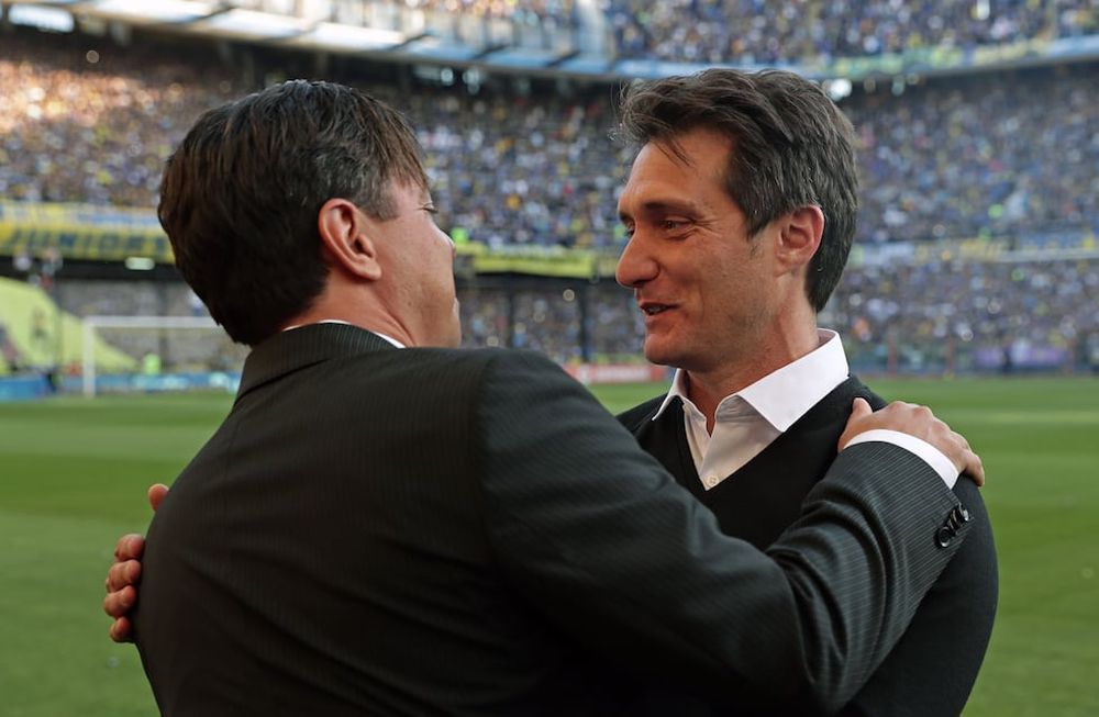 Gallardo y  Schelotto, una rivalidad de dos décadas