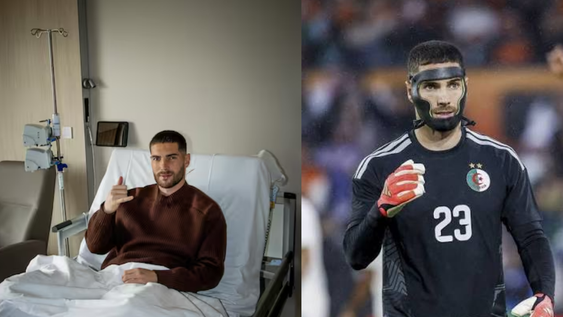 El motivo por el que Luca Zidane atajó con máscara ante la Selección Argentina