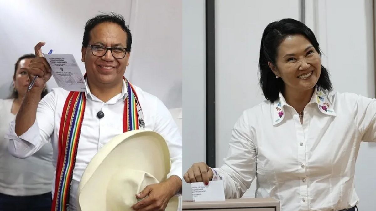 Final peleado en Perú: la definición entre Keiko Fujimori y 