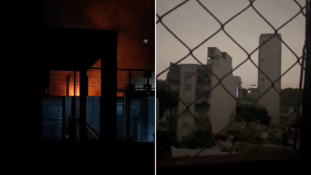 Masivo apagón en CABA un incendio en una subestación dejó a más de 100.000 usuarios sin luz.