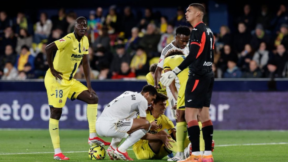 Juan Foyth salió lesionado del encuentro entre Villareal vs Real Madrid.