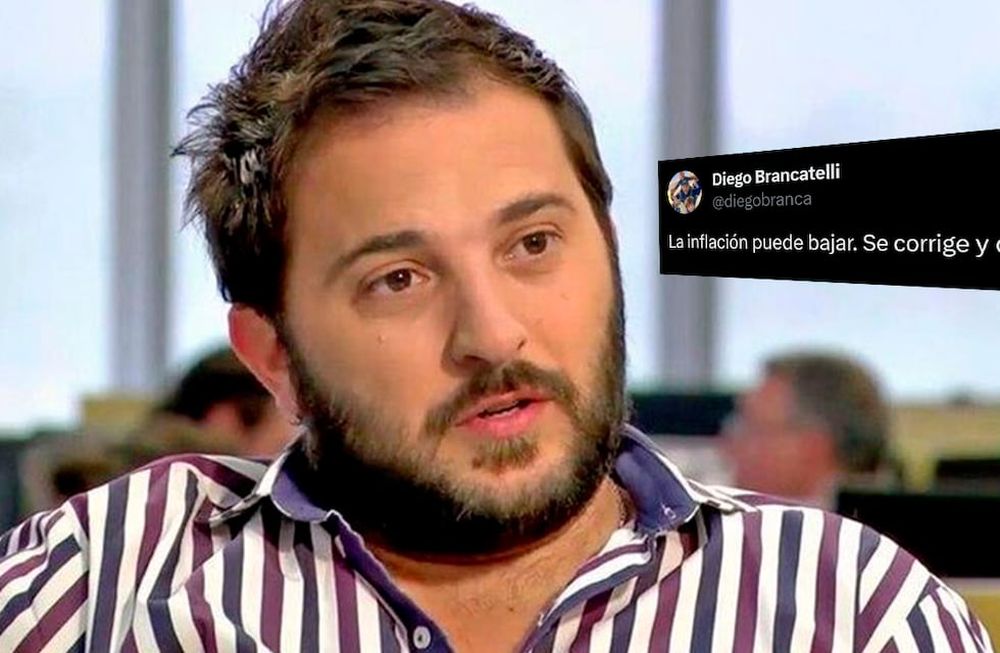 Diego Brancatelli y un polémico posteo.