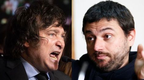 Javier Milei y Juan Grabois