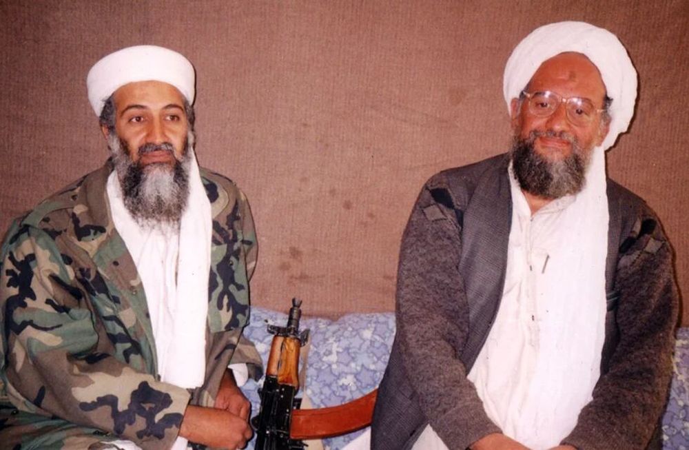 Osama bin Laden y Ayman al Zawahiri. (Foto / Europa Press)