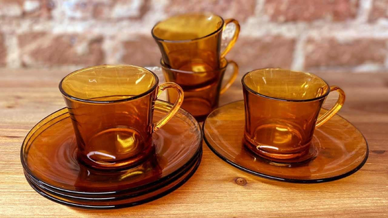 como reciclar platos de vidrio y crear una frutera decorativa: sencillo y sin gastar de mas