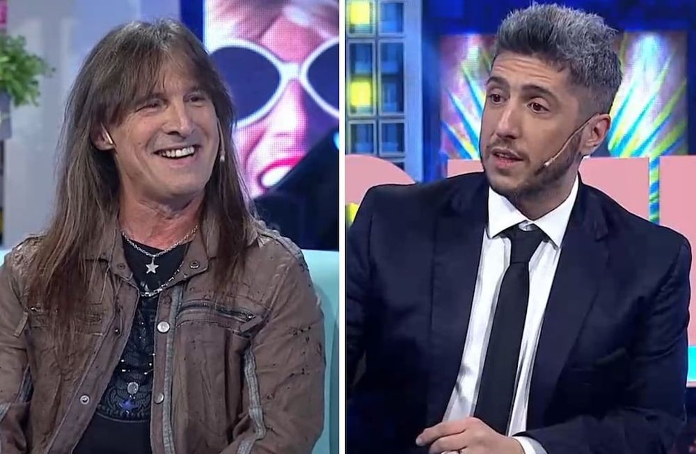 Adrián Barilari confesó en Los Mammones que Mujer Amante la escribió en un baño.