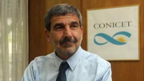 Roberto Salvarezza ministro de Ciencia, Tecnología e Innovación habla sobre la efectividad en la combinación de vacunas conta el Covid-19. Archivo