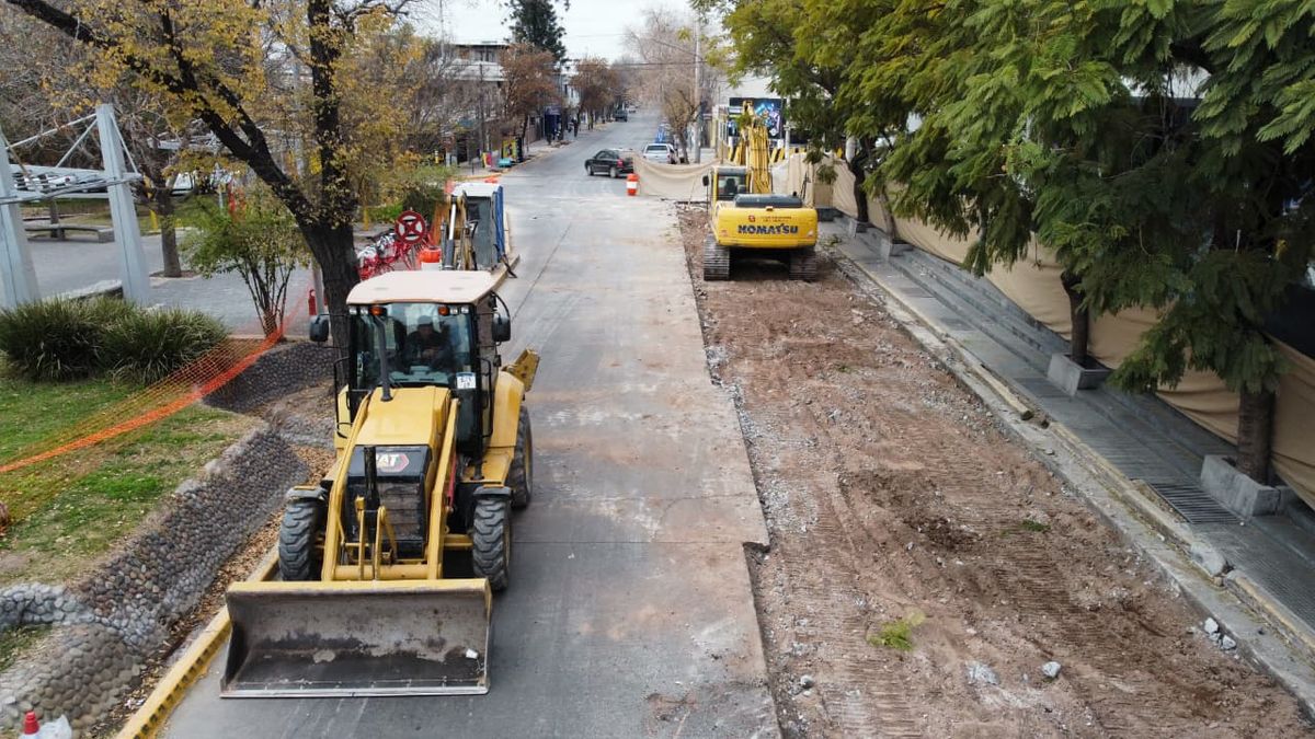 Obras en el límite entre Ciudad y Godoy Cruz: las calles claves que estarán cortadas desde este miércoles