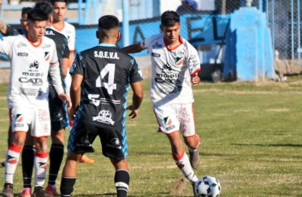 La última vez. El 10 de julio pasado, Gutiérrez y Maipú igualaron 1-1 en el estadio Anselmo Zingaretti. / Gentileza.