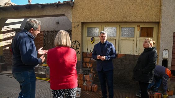 barrio parque: con el foco puesto en viviendas desocupadas, godoy cruz intervino en un conflicto delictual