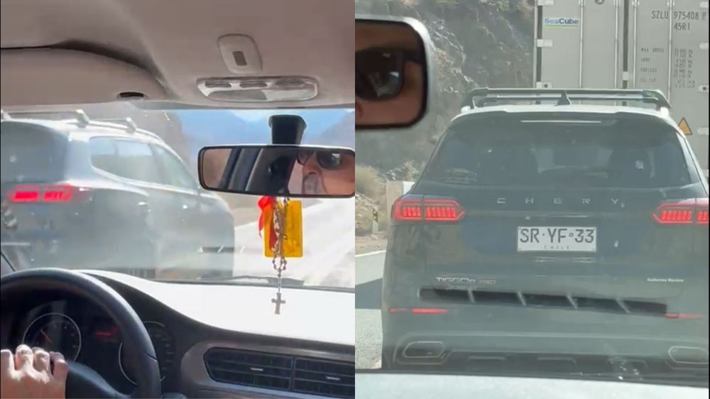Alta Montaña: conductor de origen chileno fue multado por traspasar la doble línea amarilla