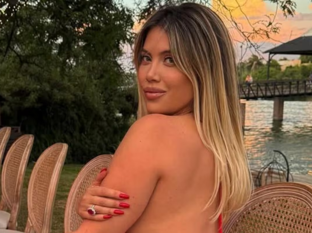 Si querés, escribime: filtraron el mensaje que Wanda Nara le habría enviado a un jugador de la Selección