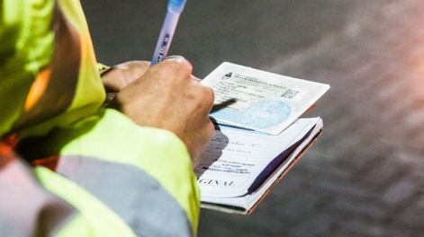 Operativo llevado a cabo por personal de comercio, preventores y de tránsito