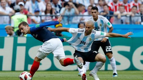 Dos jugadores argentinos entre los peores del Mundial