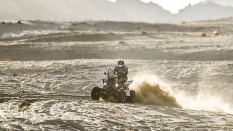Los Andes | El argentino Pablo Copetti llegó segundo en la primera etapa del Dakar 2022 entre los Cuatriciclos. La victoria fue para Laisvydas Kancius.