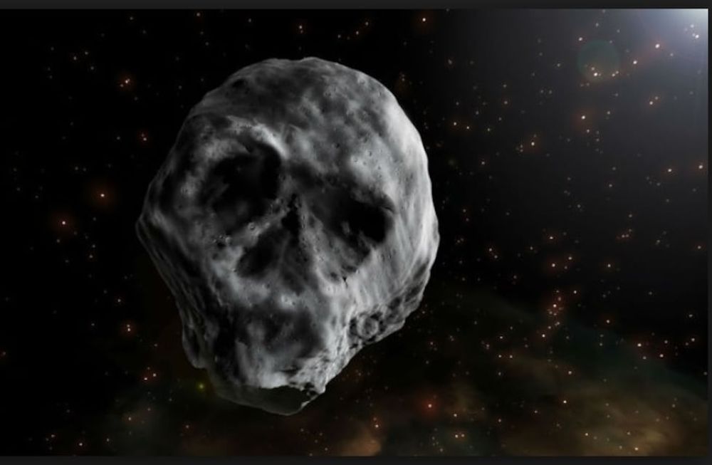 Un asteroide con forma de calavera se acercará a la Tierra en Halloween