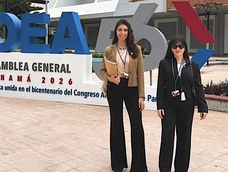 Las abogadas argentinas María Jimena Molina y Mariana Romero asistieron a la 56ª Asamblea General de la Organización de Estados Americanos (OEA)