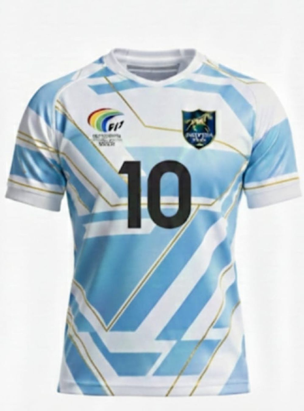 Rugby. Camiseta oficial de la selección argentina de Touch