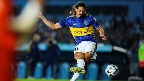 Edinson Cavani volvería a la titularidad en Boca ante Lanús. / Gentileza.