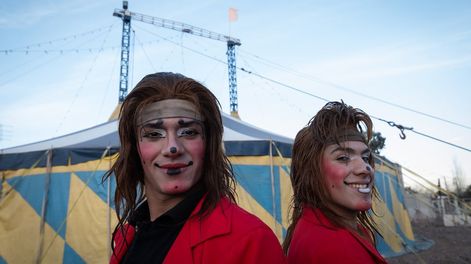 Los Andes | Después del Zonda, la calma: el circo al que se le voló la carpa reabre este viernes en Godoy Cruz. Foto: Ignacio Blanco / Los Andes