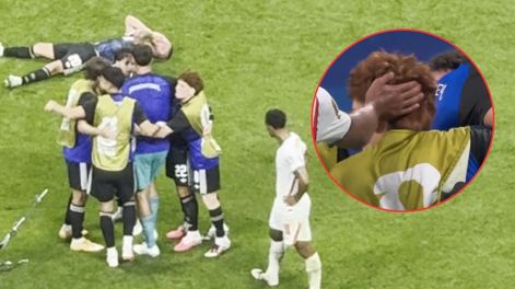 Video: cuál habría sido la razón por la que Jude Bellingham chacheteó al Colo Barco.