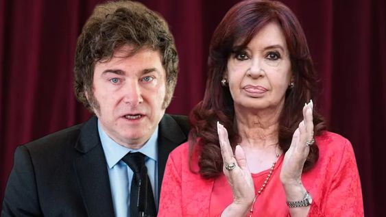 Cristina Kirchner apuntó contra Javier Milei.
