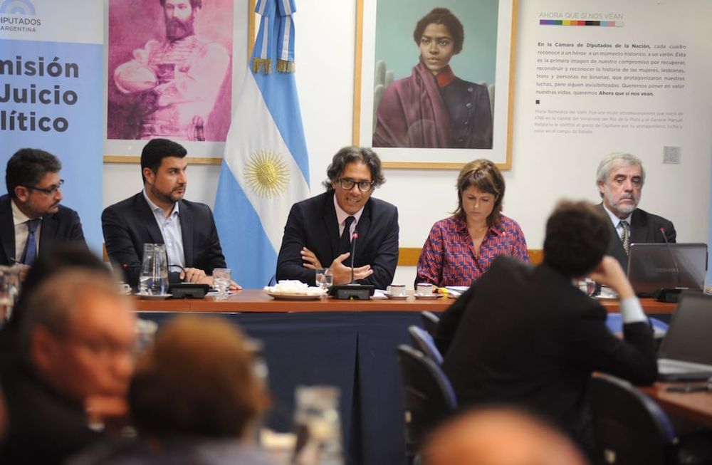 El exministro Germán Garavano declaró en la Comisión de Juicio Político de Diputados (Foto: Federico López Claro)