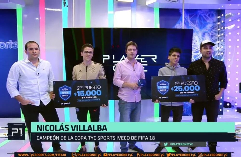Nicolás Villalba se consagró campeón de la Copa TyC Sports