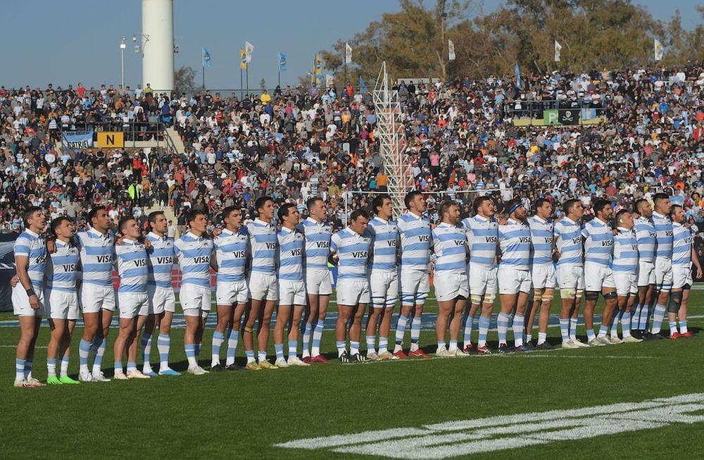 08 de julio de 2022 Pumas vs. All BlacksPor el Rugby Championship el seleccionado argentino Los Pumas enfrentó a Nueva Zelanda. Los All Blacks ganaron por 41 a 12. Foto: Marcelo Rolland / Los Andes