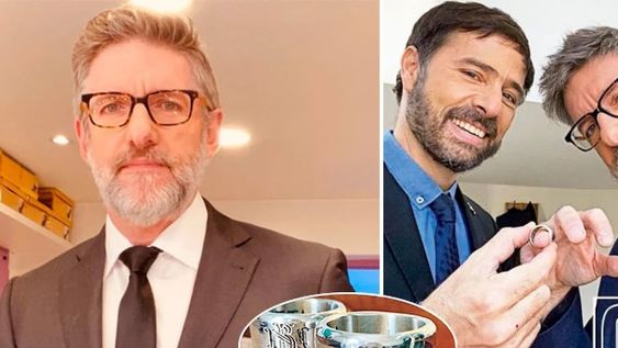 Novaresio se comprometió y anunció la fecha de su boda