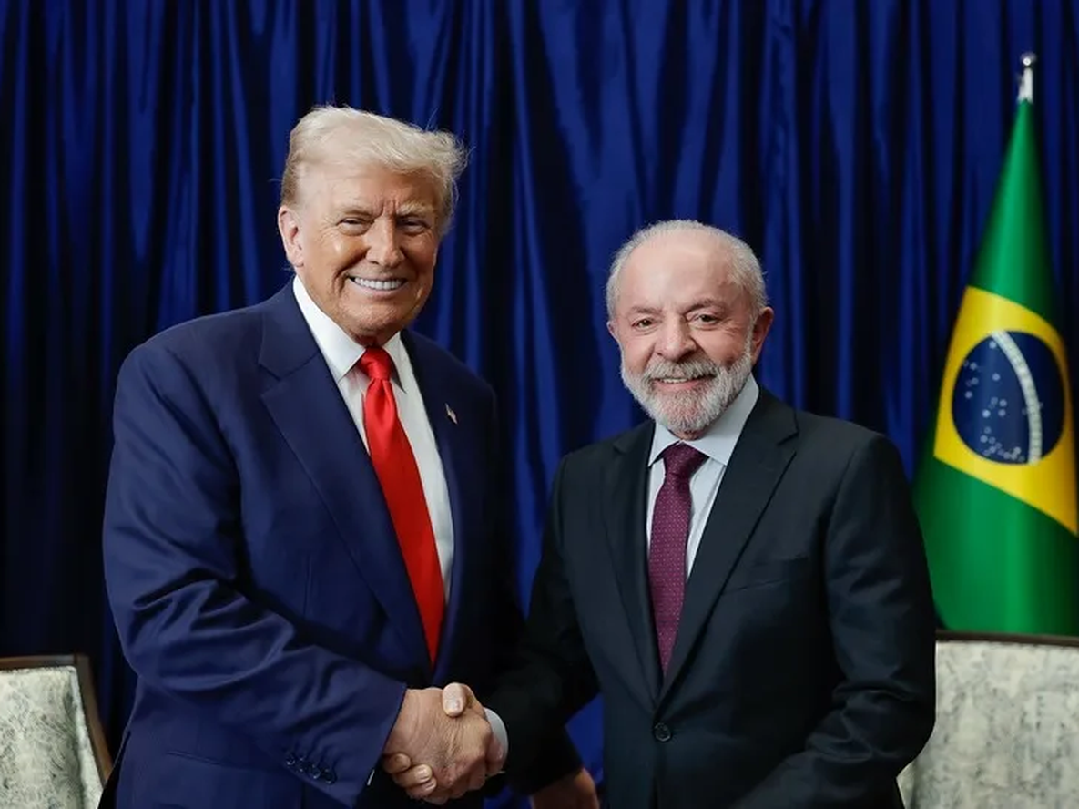 Luíz Inácio Lula da Silva y Donald Trump.&nbsp;